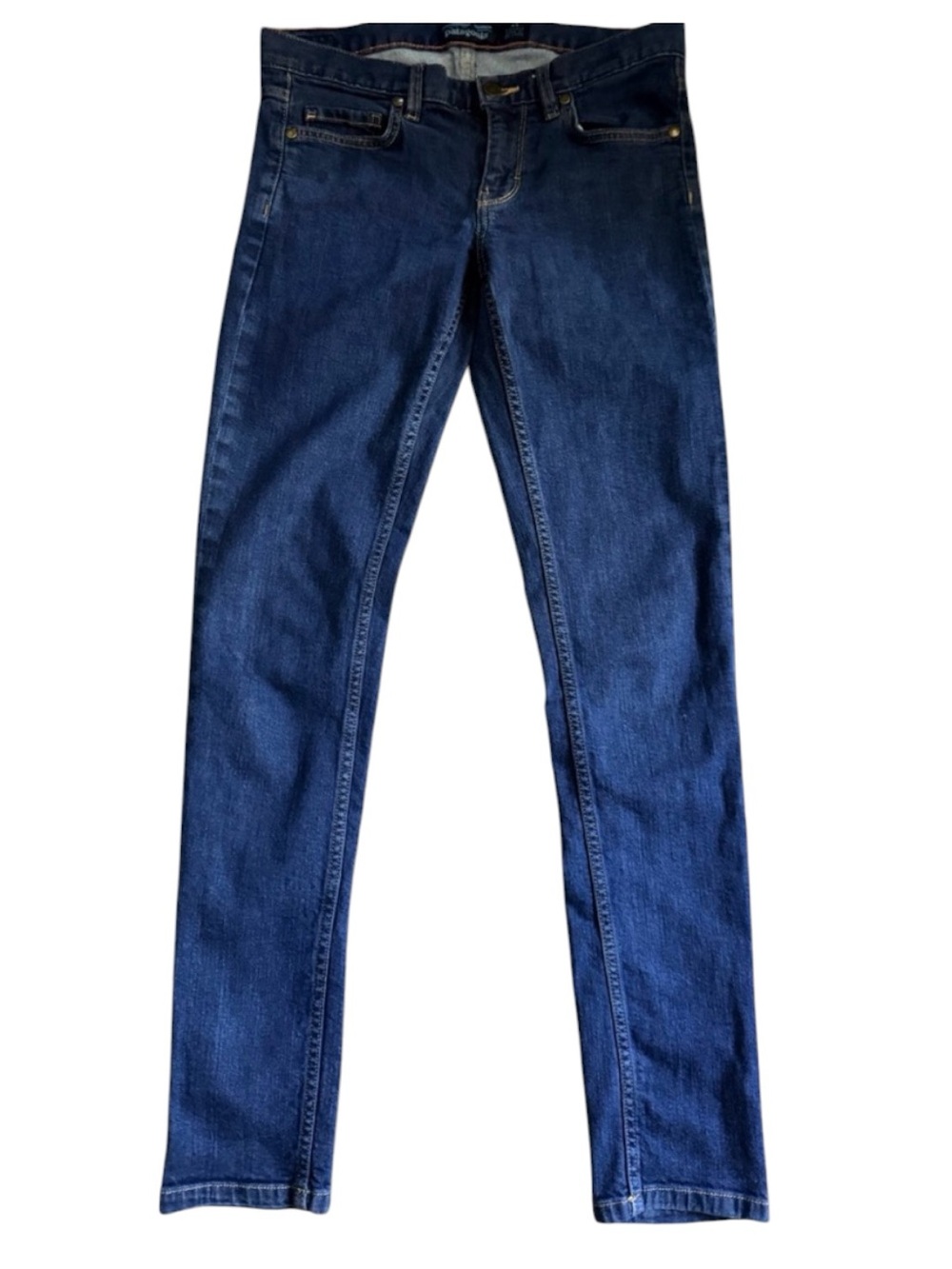 Patagonia Dark Wash Skinny Jeans Women’s 28 Stretch Denim Slim Fit 5 Pocket